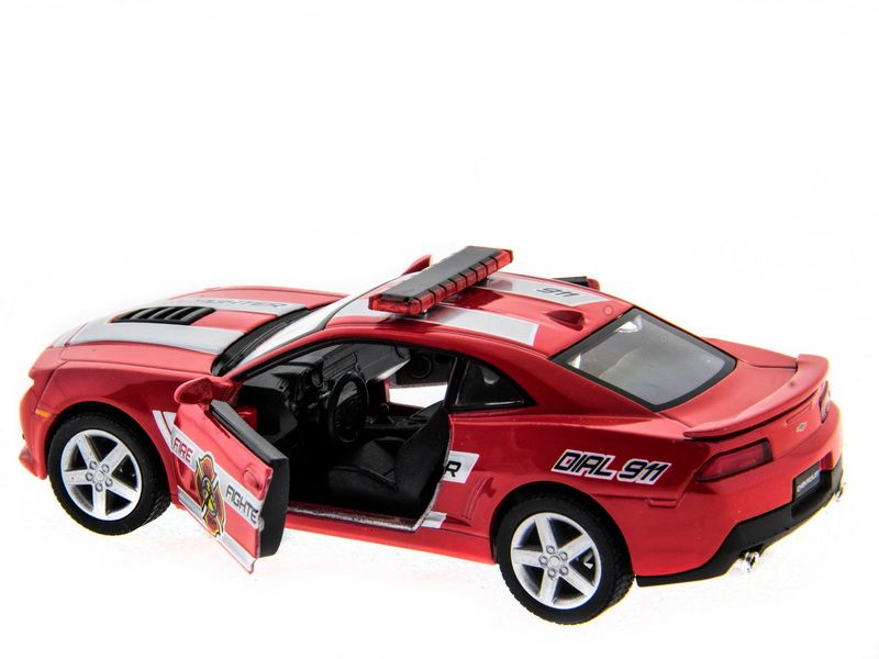 Машина Kinsmart 138 Chevrolet Camaro 2014 PoliceFire инерция 112шт бк
