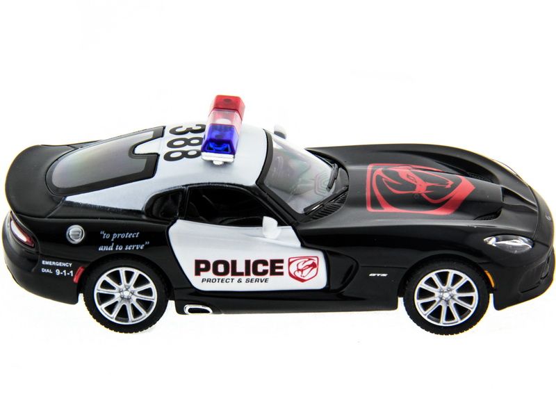 Машина Kinsmart 140 SRT Viper Police в асс инерция 112шт бк