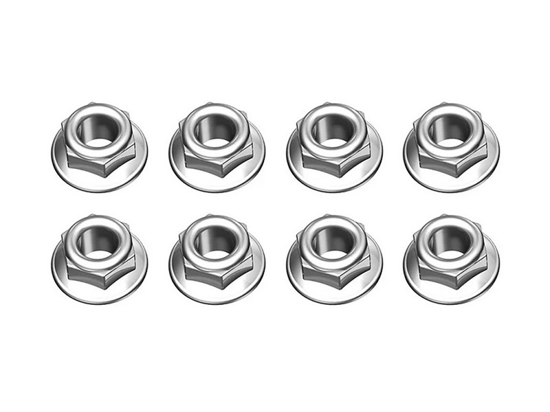 Гайка колесная М4 для автомоделей MJX 114, 116, 8шт