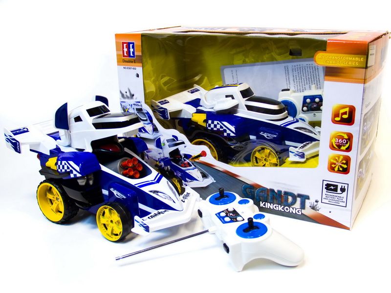 Радиоуправляемая машина Double Eagle Трансформер 507 стреляет  акб