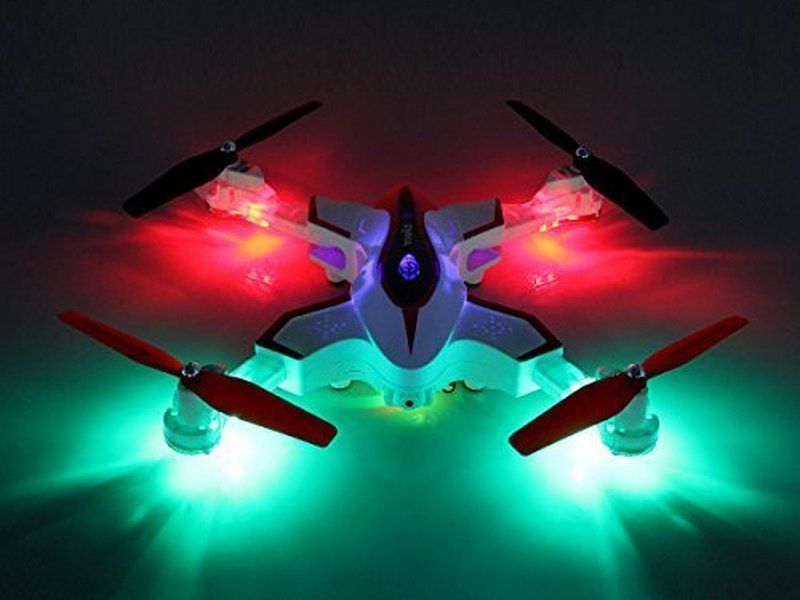 Радиоуправляемый квадрокоптер Syma X56W Folding Wizard с FPV трансляцией WiFi, барометр, 24G RTF