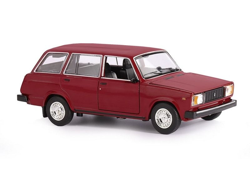 Машина АВТОПАНОРАМА ВАЗ 2104, 124, бордовый, инерция, вк  24,512,510,5 см