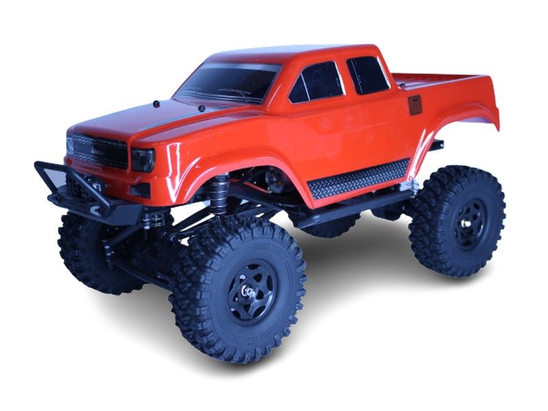 Радиоуправляемый краулер Remo Hobby Trial Rigs Truck 10275 красный 4WD 24G 110 RTR 2