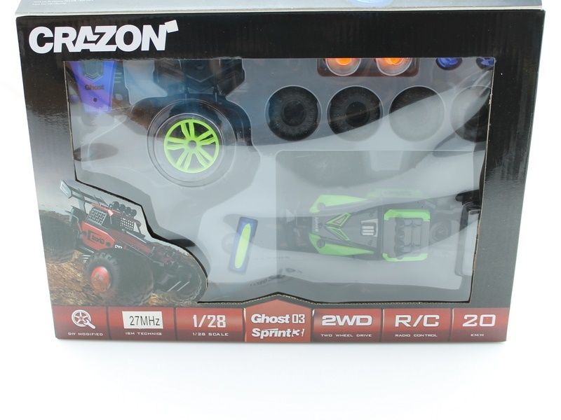 Радиоуправляемая машина внедорожник 172802 до 20 кмч  акб