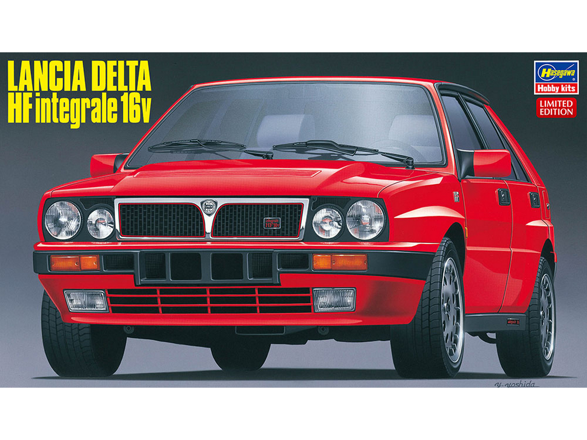 Сборная модель Hasegawa Lancia Delta HF Integrale 16v, 124