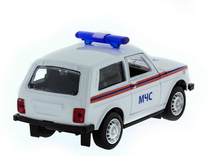 Машина АВТОПАНОРАМА инерц ВАЗ 2121 150, вк 1275,5 см, белая