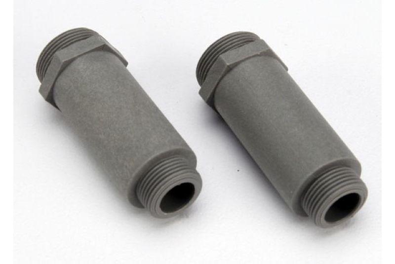 Корпус амортизатора, серый пластик, 2 штуки, для автомоделей Traxxas