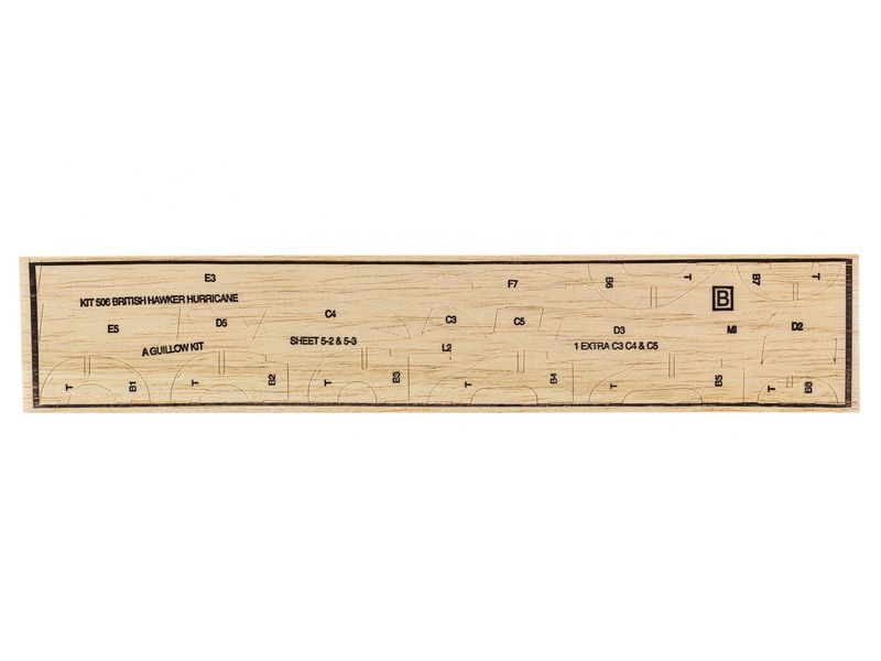 Сборная дермодельСамолет Hawker Hurricane Guillows 130