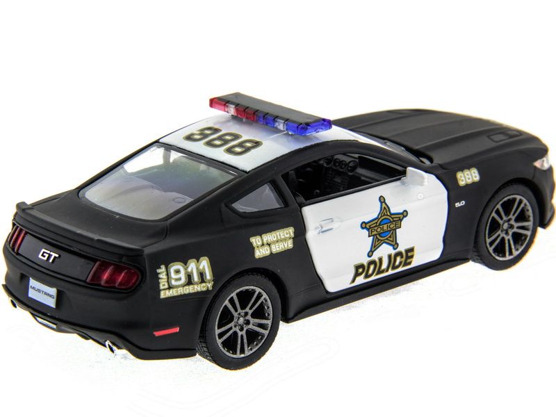 Машина Kinsmart 138 Ford Mustang GT 2015 Police инерция 112шт бк