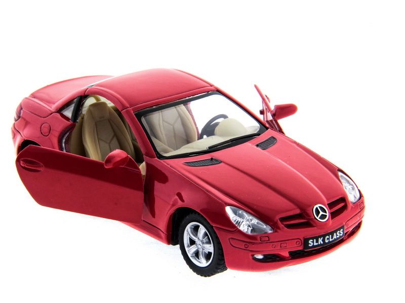 Машина Kinsmart 132 MERCEDESBENZ SLK инерция 112шт  бк