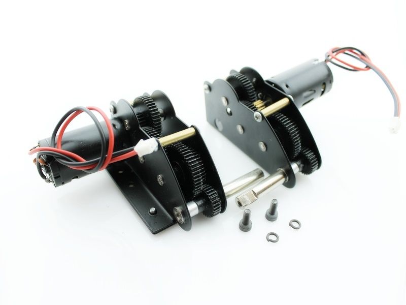 Редуктора Taigen стальные, 3в1, 18kRPM, для танков Panther G  Jagdpanther с подш и моторами380