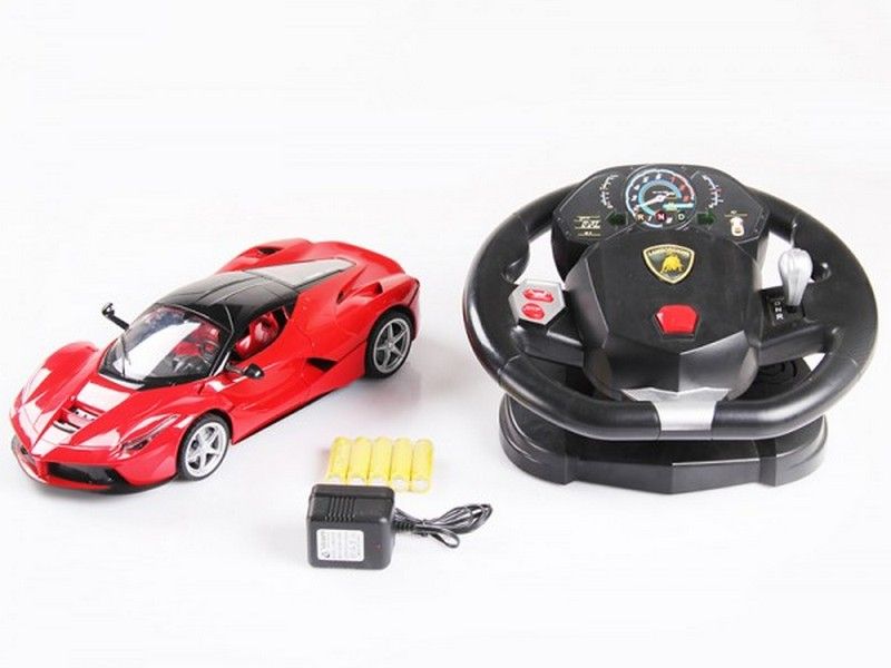Радиоуправляемая машина MZ Ferrari La Ferrari 2290F 114 GYROруль, открываются двери акб