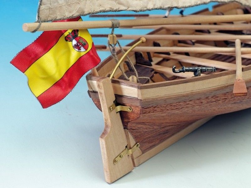 Сборная деревянная модель шлюпки корабля Artesania Latina SAN JUAN NEPOMUCENOS, 125