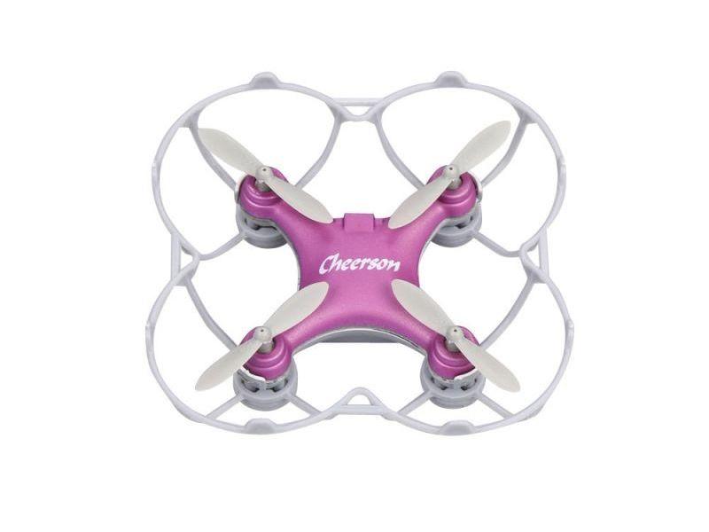 Радиоуправляемый квадрокоптер Cheerson CX10SE Mini RTF 24G розовый