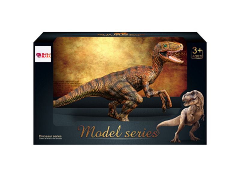 Игрушка динозавр MASAI MARA MM216039 серииМир динозавров  Фигурка Велоцираптор