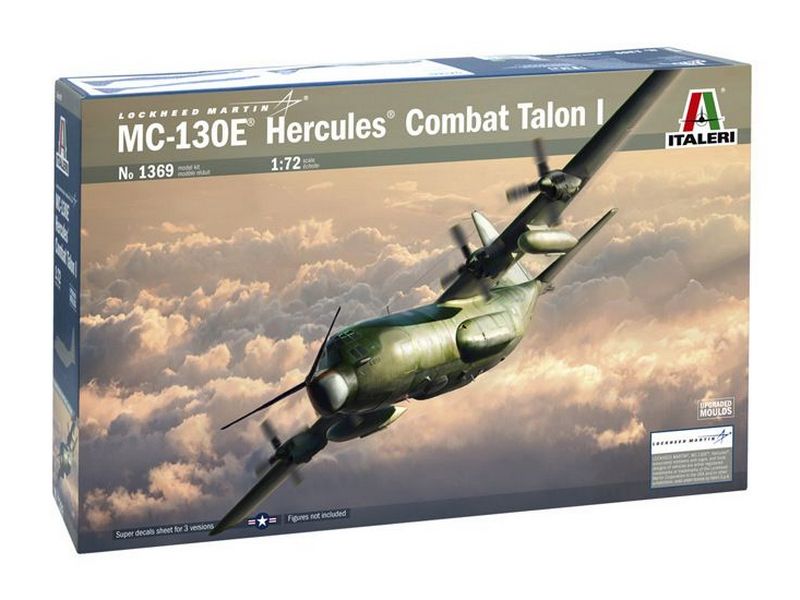 Сборная модель ITALERI 1369ИТ САМОЛЕТ HERCULES MC130H, 172