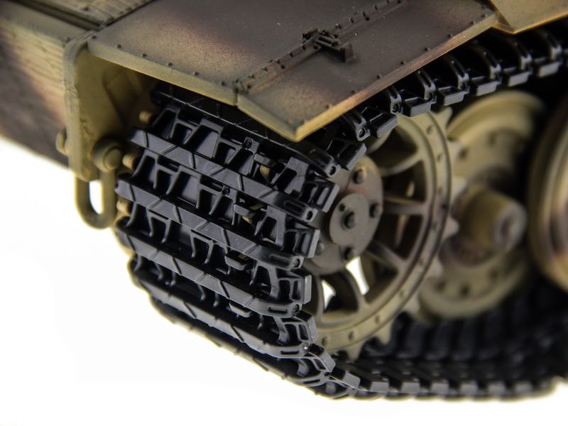 Радиоуправляемый танк Taigen 116 Tiger 1 Германия, поздняя версия 24G RTR летний камуфляж