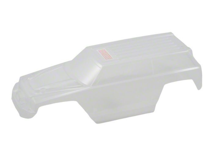 Корпус автомодели под покраску в комплекте 1 лист с наклейками