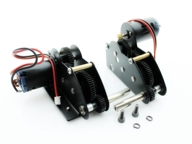 Редуктора Taigen сталь 3в1, 18kRPM, для танков M41 Bulldog, M26 Pershing с подш и моторами380