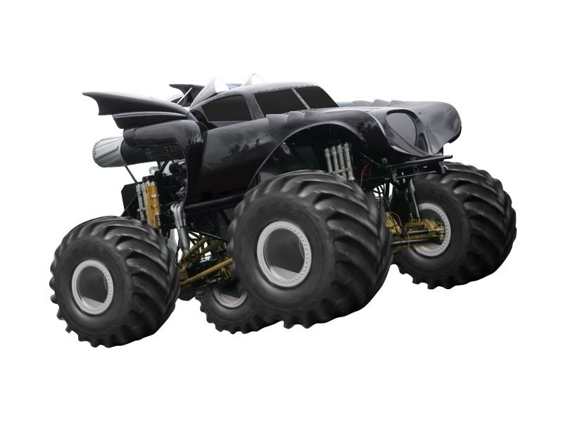 Радиоуправляемый монстр Remo Hobby BATMAN Brushless 4WD4WS 24G 110 RTR