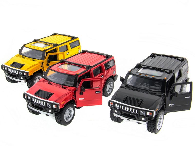 Машина Kinsmart 132 2008 Huммer H2 SUV 16шт бк