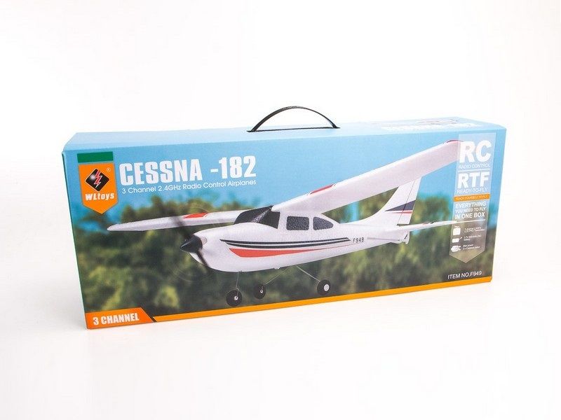 Радиоуправляемый самолет WLtoys F949 Cessna 182 3ch 24G RTF