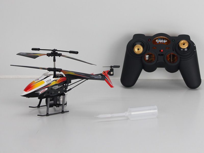 Радиоуправляемый вертолет WLToys V319 IR RTF с водяной пушкой