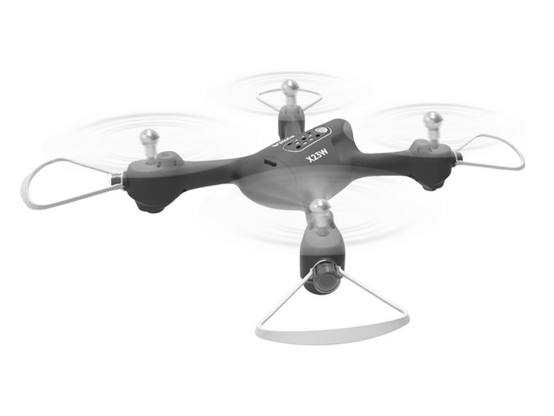 Радиоуправляемый квадрокоптер Syma X23W с FPV трансляцией WiFi, камера 0,3 Мп, 24G RTF