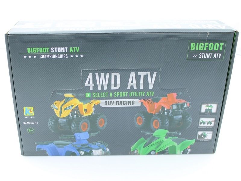 Машина инерционная KLX50012342 ATV 4WD в асс вк