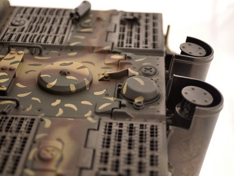 Радиоуправляемый танк Torro Sturmtiger Panzer 116 24G, зеленый, ИКпушка