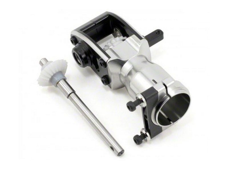 Хвостовой редуктор в сборе, черный, Align TRex 600E, 600N, 550