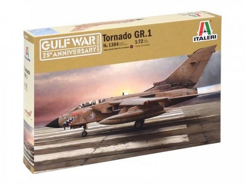 Сборная модель ITALERI 1384ИТ Боевой самолет TORNADO GR1 RAF Война в Заливе, 172