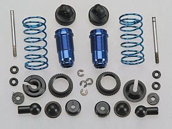 Factory Team 18T Набор передних аммортизаторов голубой AS21216