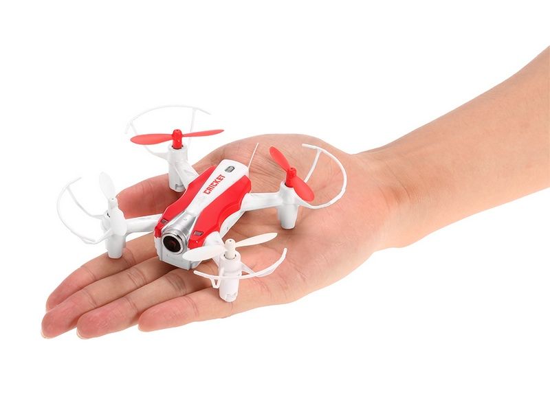 Радиоуправляемый квадрокоптер Cheerson CX17 WiFi RTF 24G красный