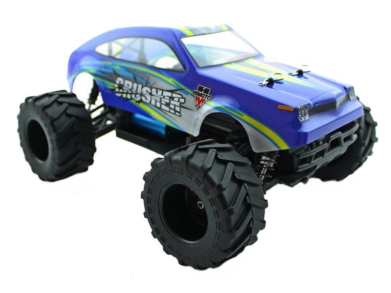 Радиоуправляемый монстр Himoto Crasher Brushless 4WD 24G 118 RTR