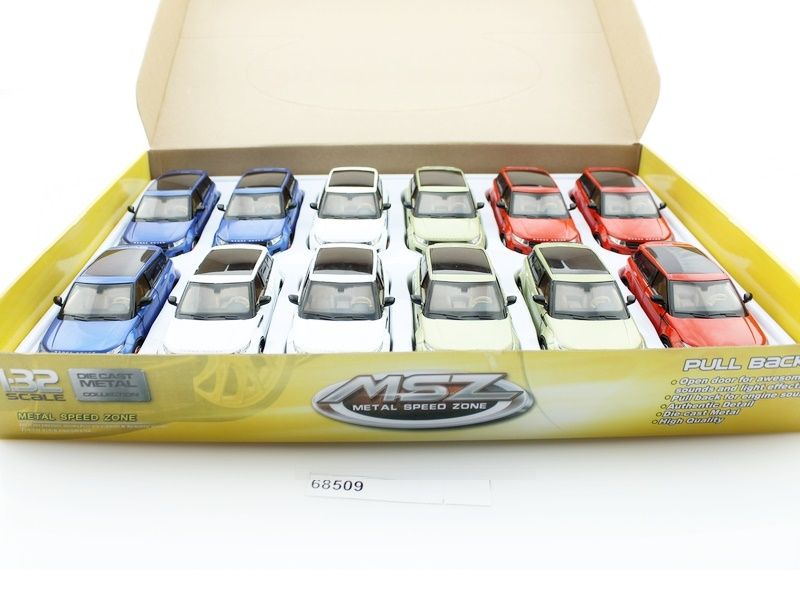 Машина 132 Range Rover Evoque свет, звук, инерция 13,5см 112шт бк