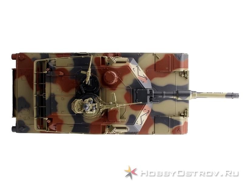 Радиоуправляемый танк Huan Qi 128 M1A2 Abrams, 2740МГц, стреляет шариками