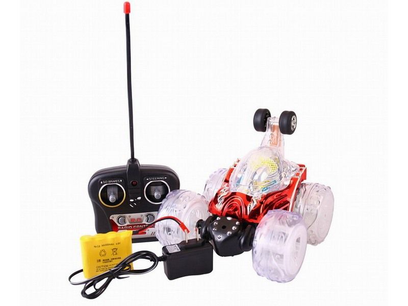 Радиоуправляемая машинкаперевертыш трюковая Huan Qi HQ632, музыка, свет, акб