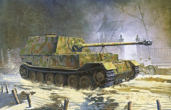 Сборная модель Танк SdKfz 184 Elefant wZimmerit 135