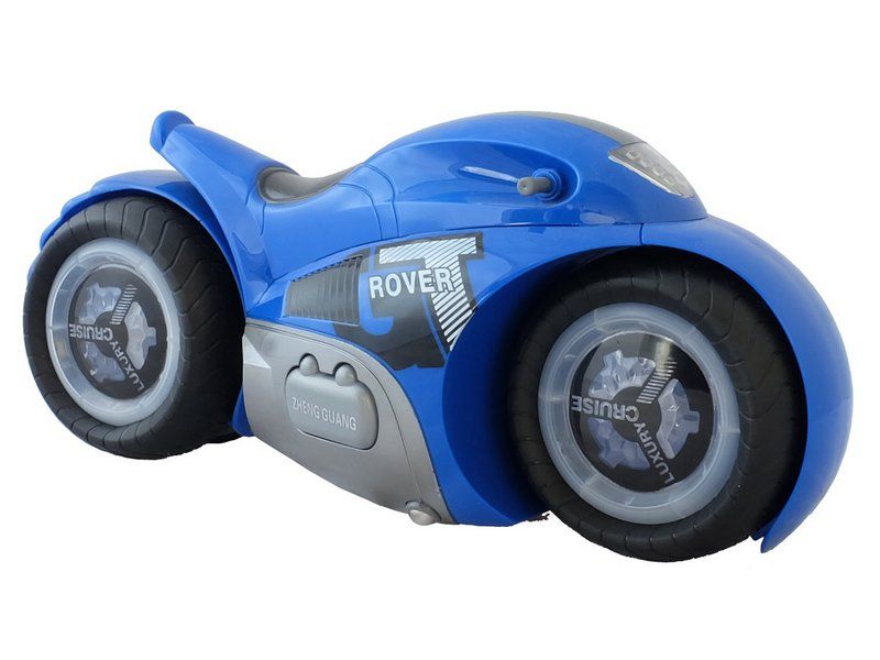 Радиоуправляемый мотоциклперевертыш ZhengGuang GTROVER 24G 112 RTR синий  NiCd и ЗУ