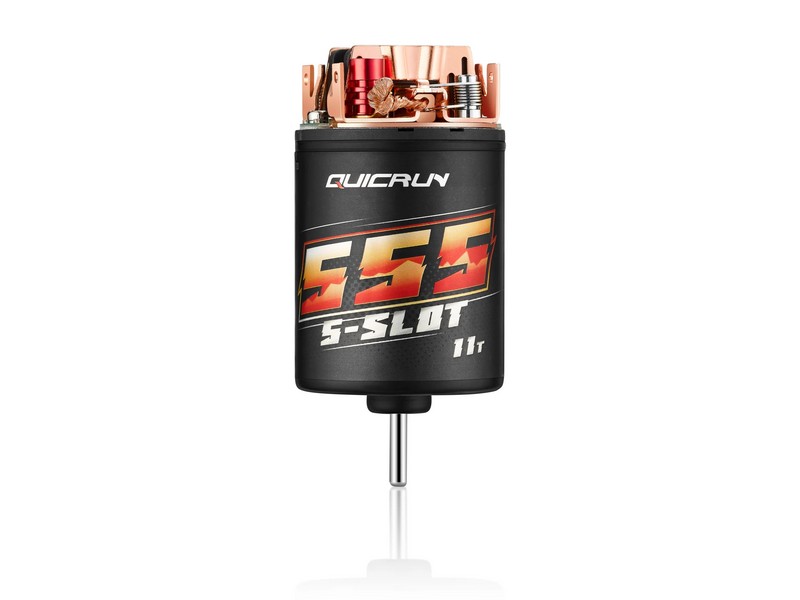 Коллекторный мотор Hobbywing QUICRUN Brushed 55511T 11TKV, 3,17516,2мм, 110