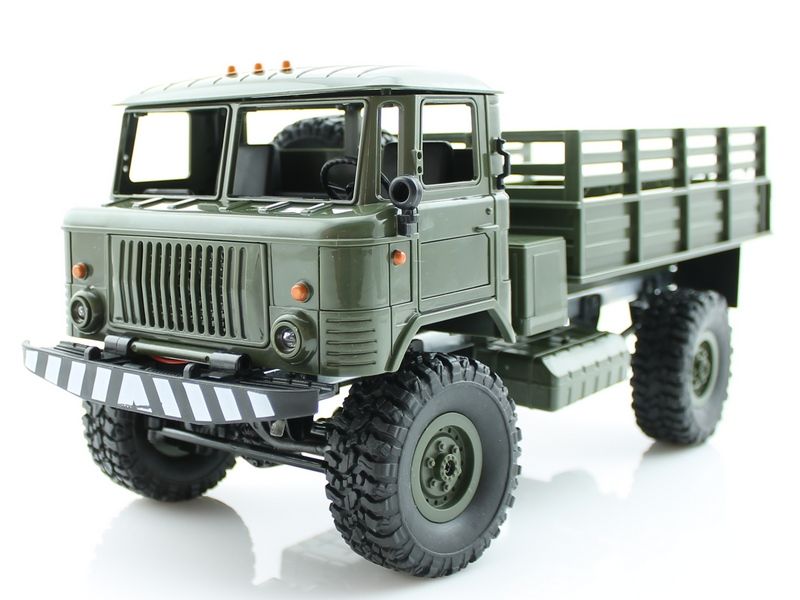 Радиоуправляемая автомодель WPL B24 грузовая зеленая 116акб 24G RTR