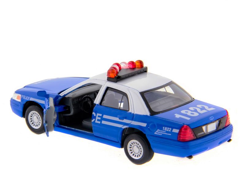 Машина Kinsmart Ford Crown Victoria police инерция 112шт 142 бк