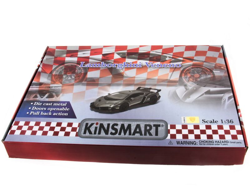 Машина Kinsmart 136 Lamborghini Veneno инерция бк