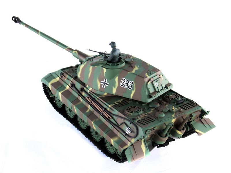 Радиоуправляемый танк Heng Long 116 KingTiger Германия 24G RTR