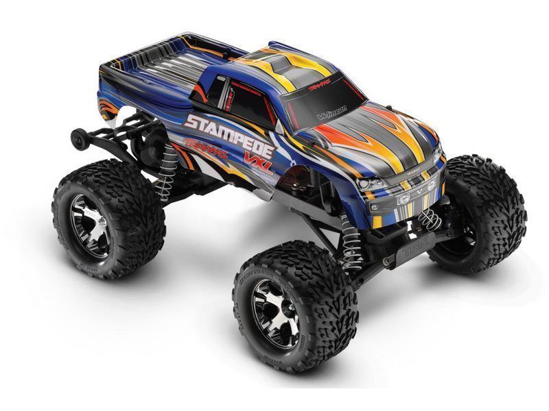 Радиоуправляемый монстр Traxxas Stampede Brushless 2WD VXL 24GHz 110 RTR  АКК и ЗУ