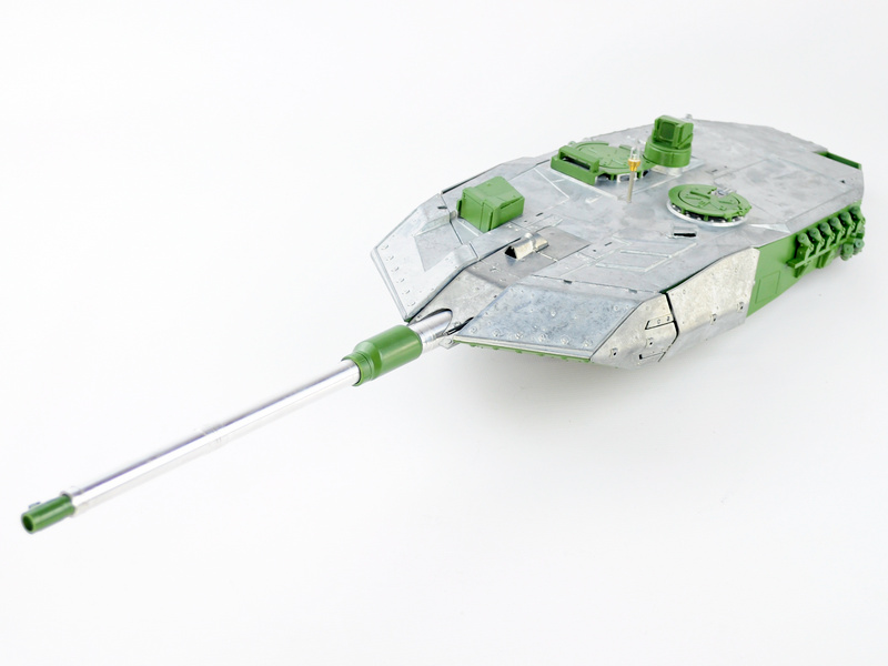 Металлическая башня для танка Leopard 2A6 c BBпушкой и вращением на 360°, неокрашеная