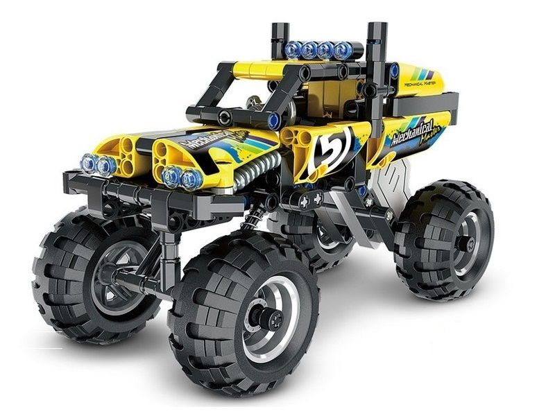 Конструктор Qihui Mechanical Master Монстртрак Киборг совместим с QH5803, инерц 199 деталей