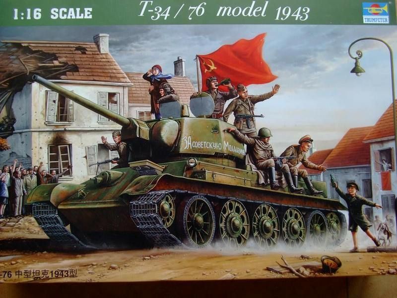 Сборная модель Танк Т3476 мод 1943 г 116