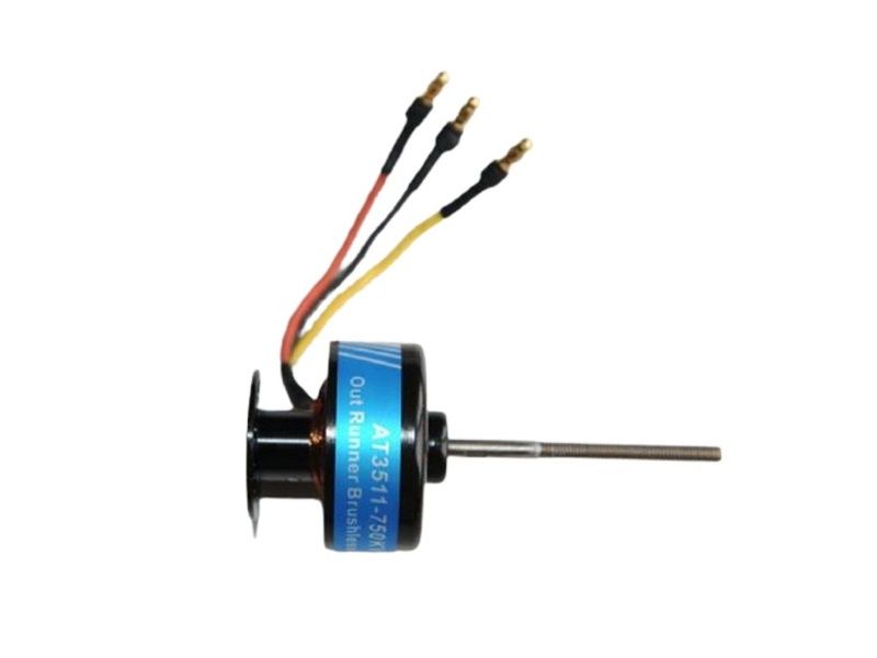 Мотор бесколлекторный AT3511750KV для самолета Top RC FW190